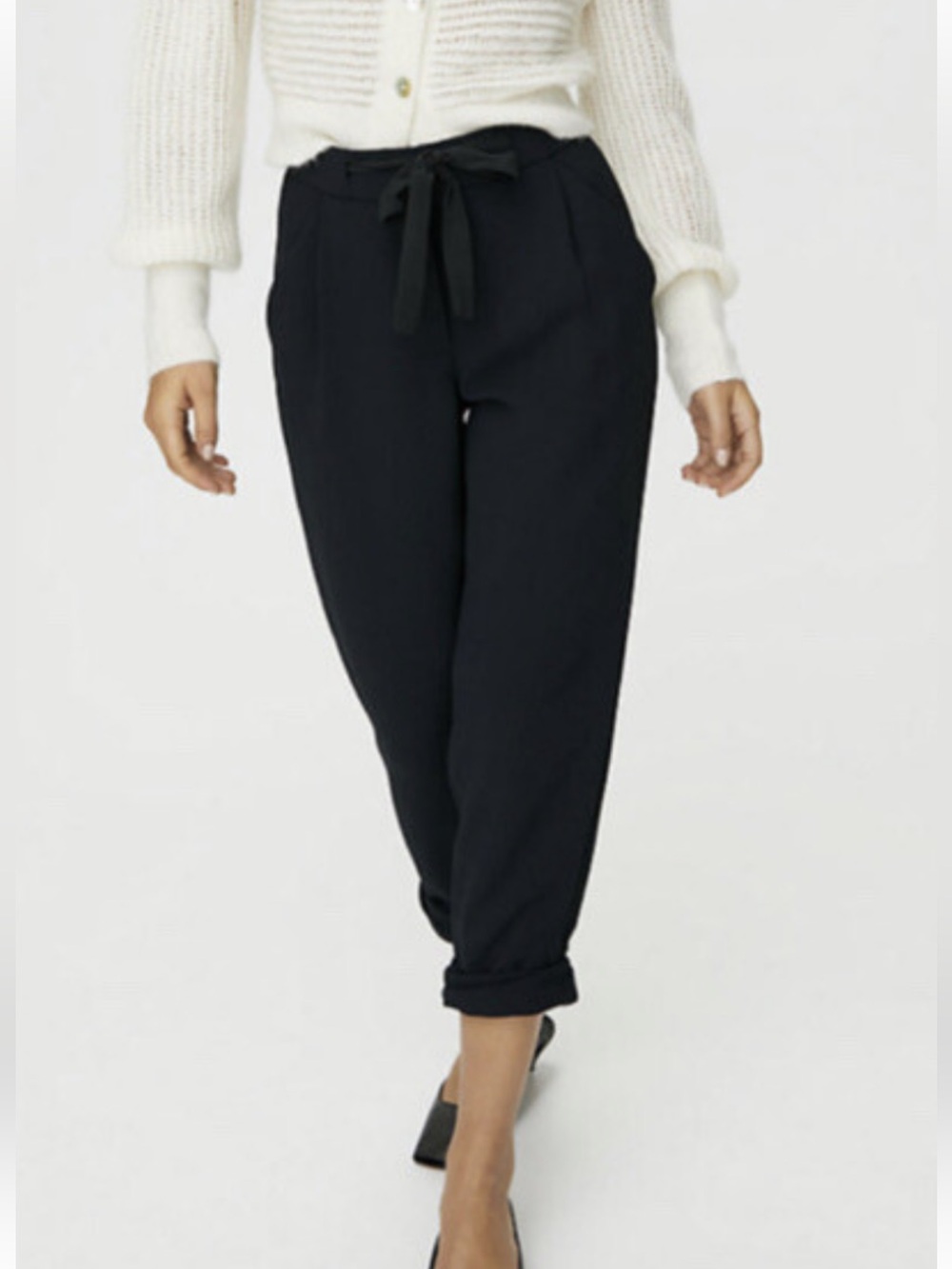 Wilfred Allant Cropped Dress Pant - Black